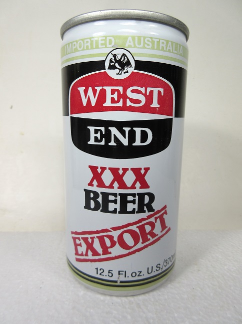 West End XXX Export Beer - 12.5 oz - Click Image to Close